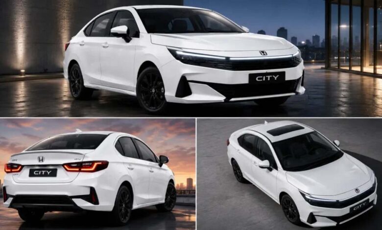 नई Honda City Facelift 2026 भारत में लॉन्च, दमदार फीचर्स और हाइब्रिड ऑप्शन से बढ़ी हलचल