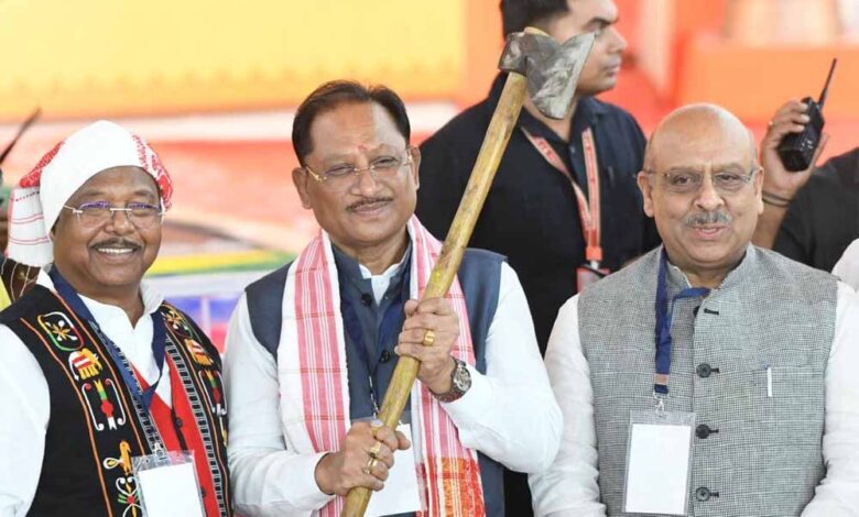 लाल किला मैदान से गूंजा जनजातीय गौरव का स्वर