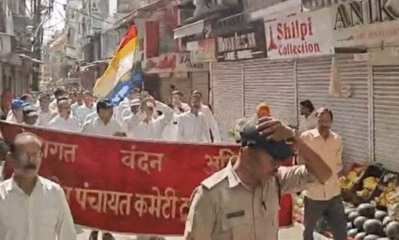 साध्वियों-को-कार-से-कुचलने-के-विरोध-में-जैन-समाज-की-मौन-रैली,-बोले-अहिंसा-पर-हमला-बर्दाश्त-नहीं
