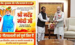 प्रधानमंत्री-नरेंद्र-मोदी-के-नेतृत्व-में-सेवा,-सुशासन-और-जनकल्याण-के-12-वर्ष-पूर्ण-:-मुख्यमंत्री-विष्णुदेव-साय-ने-दी-बधाई