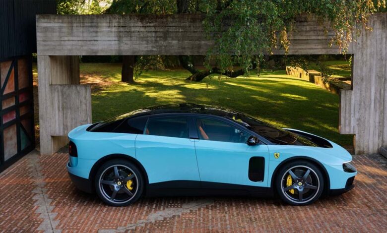 ferrari-की-पहली-इलेक्ट्रिक-कार-luce-से-उठा-पर्दा,-शानदार-डिजाइन-ने-जीता-दिल
