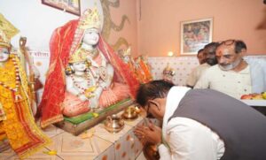 सुशासन-तिहार-के-दौरान-कोसला-धाम-पहुंचे-vishnu-deo-sai,-माता-कौशल्या-मंदिर-में-की-पूजा-अर्चना