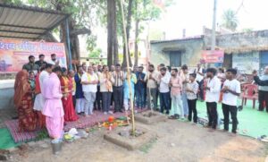पर्यटन,-संस्कृति-एवं-धर्मस्व-मंत्री-राजेश-अग्रवाल-ने-किया-शिव-मंदिर-निर्माण-कार्य-का-भूमिपूजन