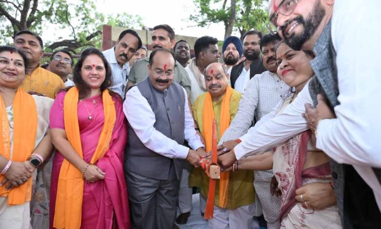 उप-मुख्यमंत्री-अरुण-साव-ने-2500-किलोलीटर-क्षमता-के-पानी-टंकी-निर्माण-का-किया-भूमिपूजन
