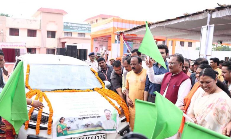 ड्रोन-दीदी-अभियान-से-कृषि-क्षेत्र-में-तकनीक-और-मातृशक्ति-का-होगा-सशक्त-संगम-:-मुख्यमंत्री-विष्णुदेव-साय